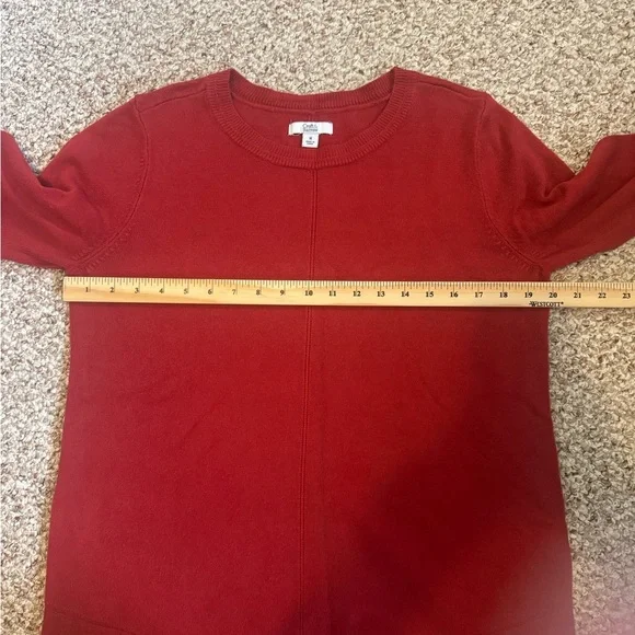 Red Cozy Sweater - Picture 4 of 5